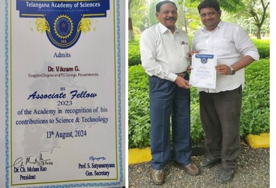 Dr G Vikram TAS Fellowship Document