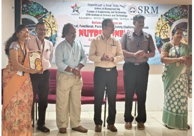 Mrs M Lakshmi Poojitha SRM Oral Presentation Award